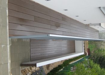 Decking balkona materiál ( Ideck WPC farba dark brown )