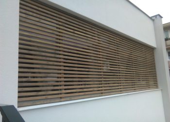 Drevenná zástena materiál ( S. Smrekovec )