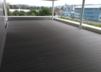 Strešná nekotvená terasa materiál Wpc Ideck Luna farba ( Grey )